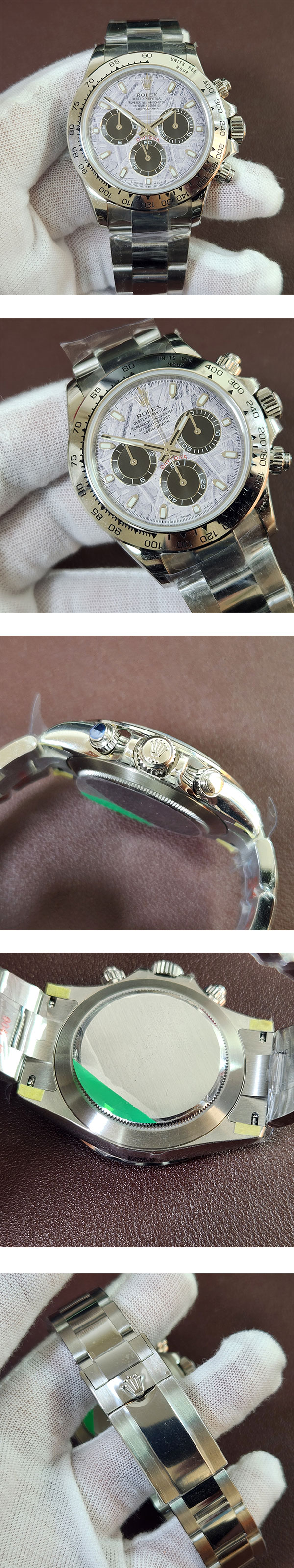 高精度【12.4mm】 ロレックススーパーコピーM116509-0073 コスモグラフデイトナ 40mm メテオライト文字盤